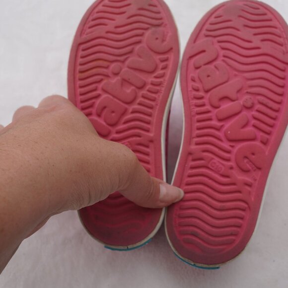 Native Jefferson C10 Pink‎ Lightweight Water Shoes - Picture 9 of 10